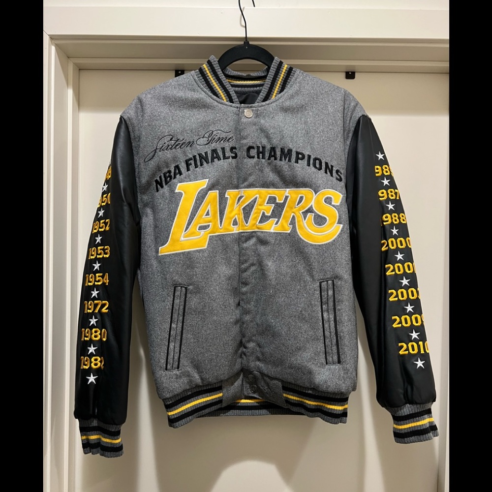 LA Lakers Championship Commemorative Reversible Jacket